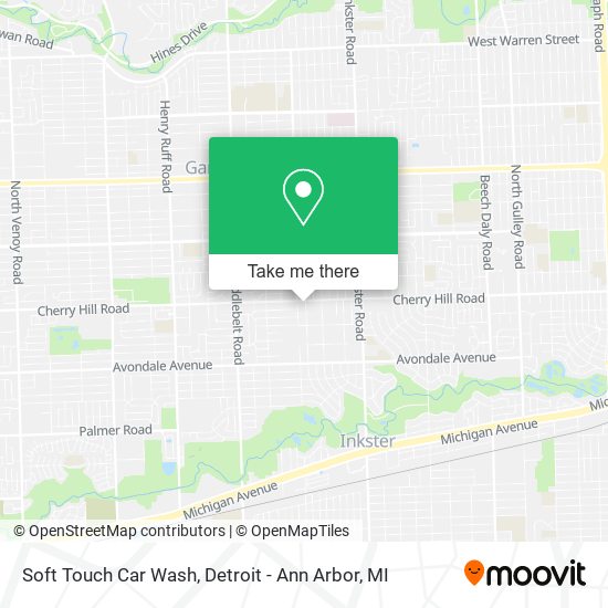 Mapa de Soft Touch Car Wash