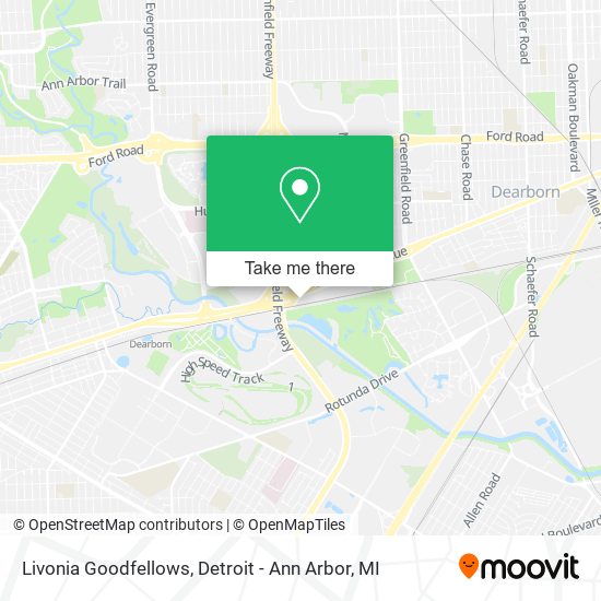 Livonia Goodfellows map