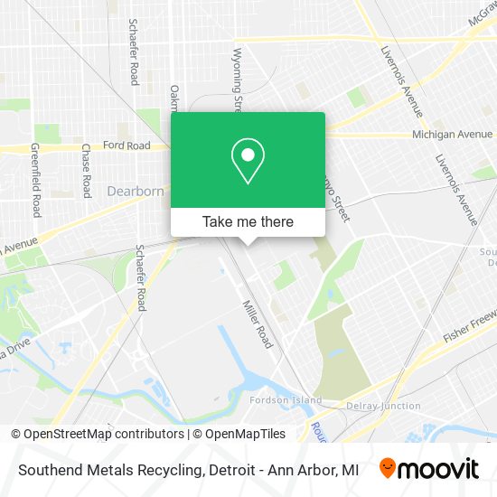 Southend Metals Recycling map