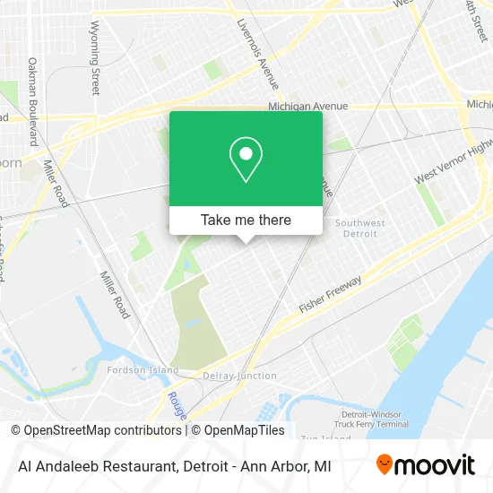 Al Andaleeb Restaurant map