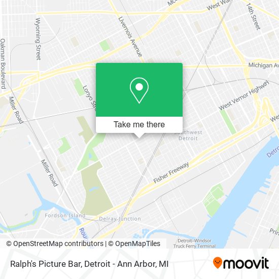 Ralph's Picture Bar map