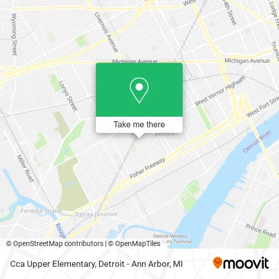 Cca Upper Elementary map