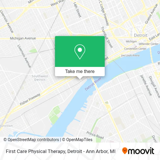First Care Physical Therapy map