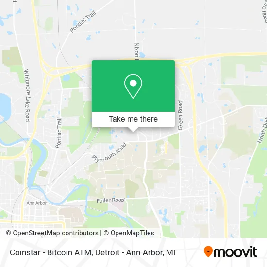 Coinstar - Bitcoin ATM map