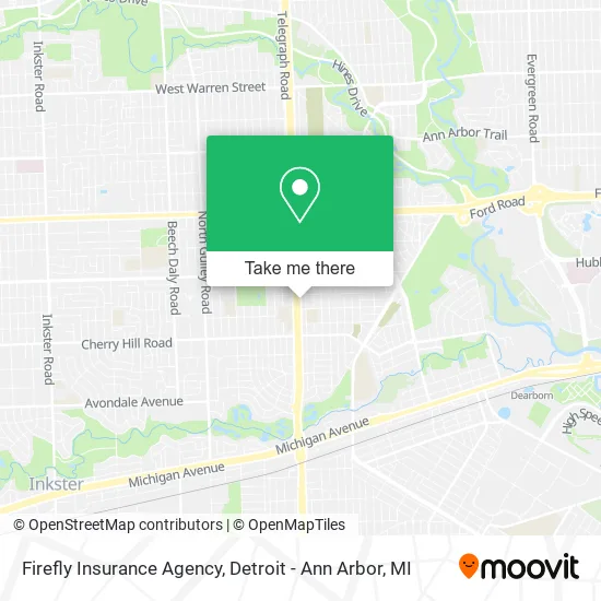 Firefly Insurance Agency map