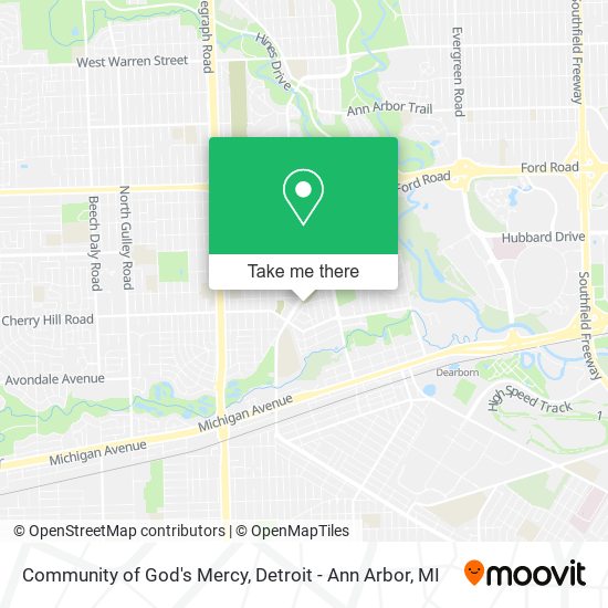 Community of God's Mercy map