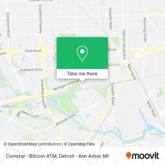 Coinstar - Bitcoin ATM map