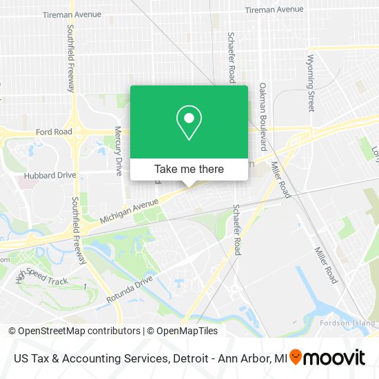 US Tax & Accounting Services map