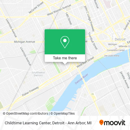 Mapa de Childtime Learning Center