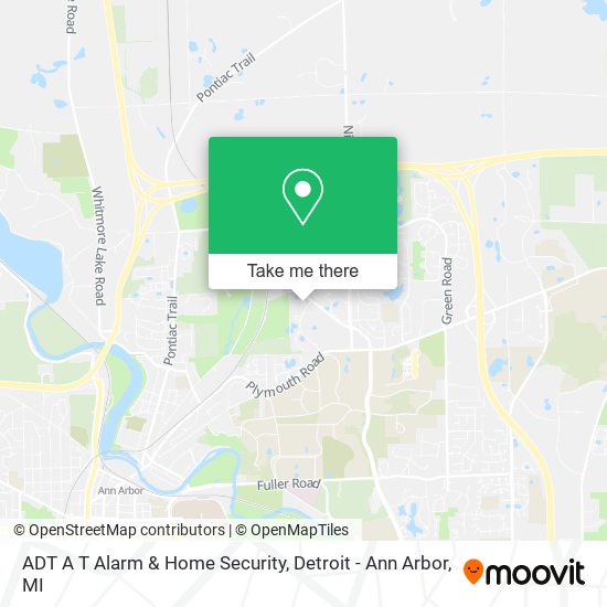 ADT A T Alarm & Home Security map