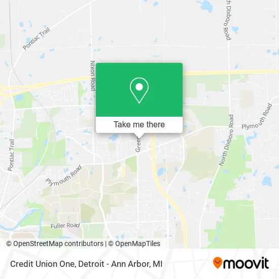 Credit Union One map