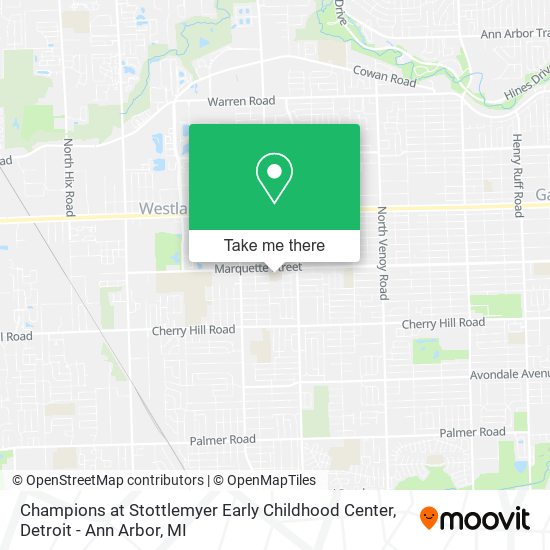Mapa de Champions at Stottlemyer Early Childhood Center