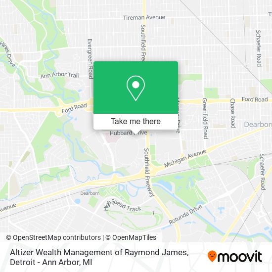 Altizer Wealth Management of Raymond James map