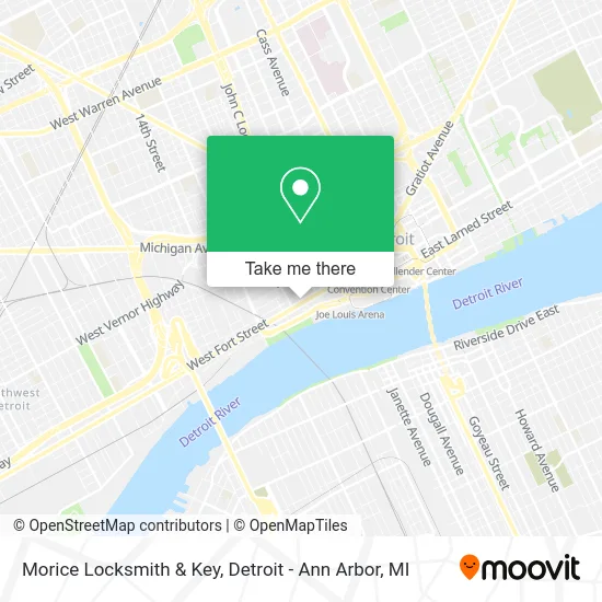 Morice Locksmith & Key map