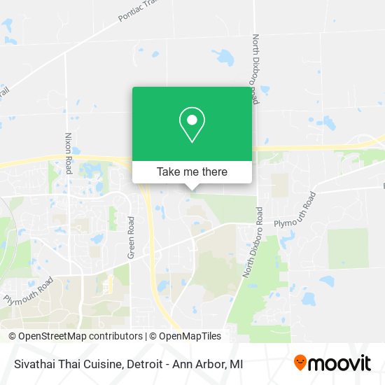 Mapa de Sivathai Thai Cuisine