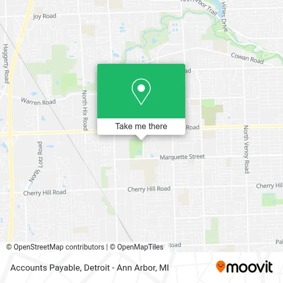 Accounts Payable map