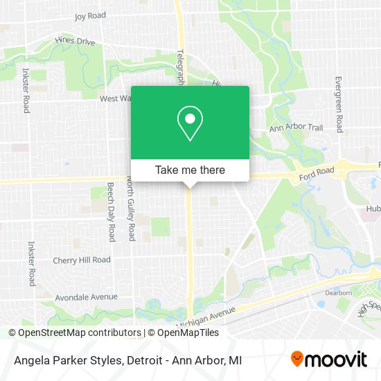 Angela Parker Styles map