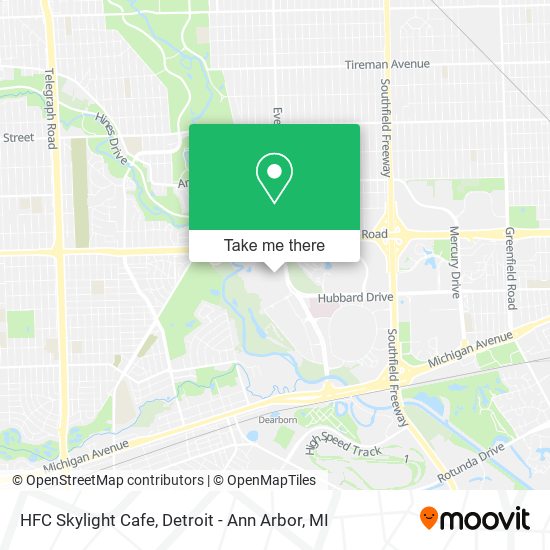 Mapa de HFC Skylight Cafe