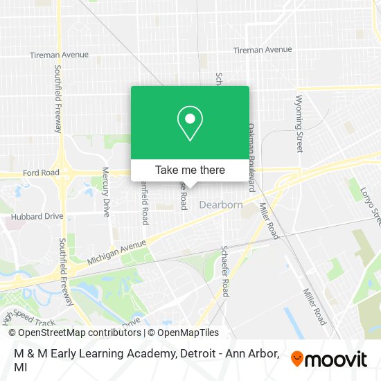 M & M Early Learning Academy map