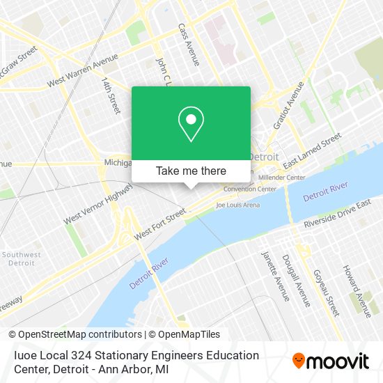 Mapa de Iuoe Local 324 Stationary Engineers Education Center