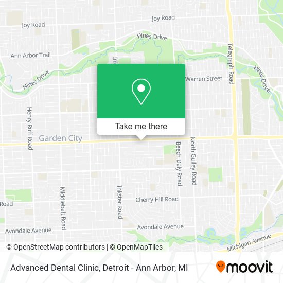 Advanced Dental Clinic map
