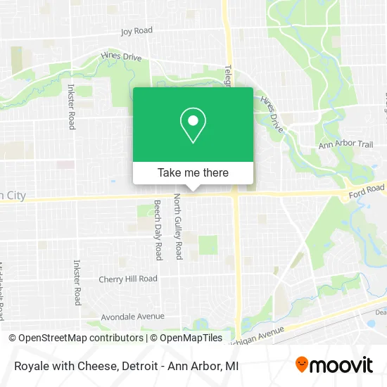 Royale with Cheese map