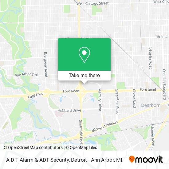 A D T Alarm & ADT Security map