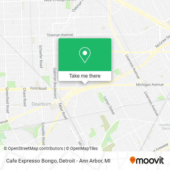 Cafe Expresso Bongo map
