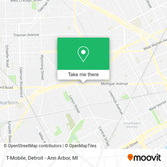 T-Mobile map