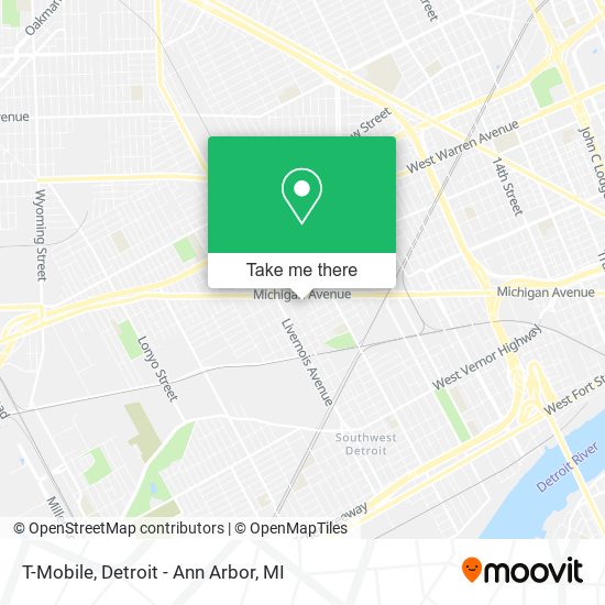 T-Mobile map