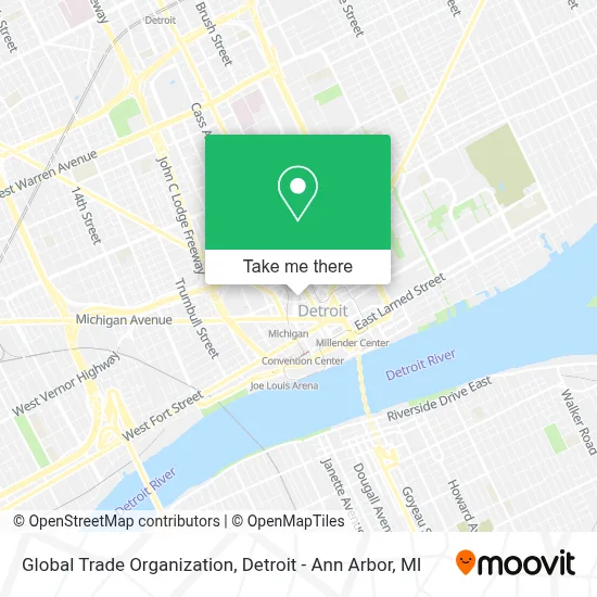 Global Trade Organization map