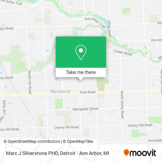 Marc J Silverstone PHD map