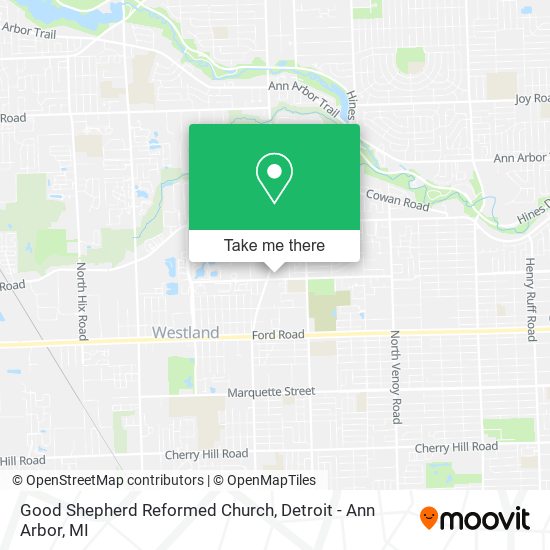 Mapa de Good Shepherd Reformed Church