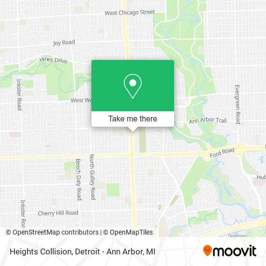 Heights Collision map