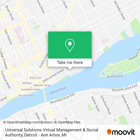 Universal Solutions Virtual Management & Social Authority map