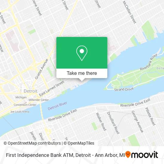 First Independence Bank ATM map