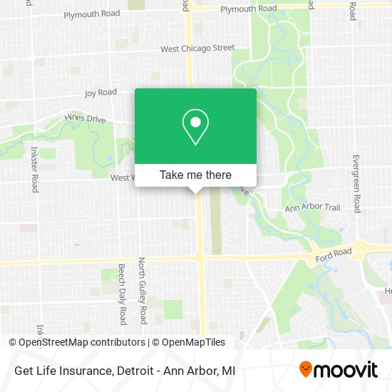 Get Life Insurance map