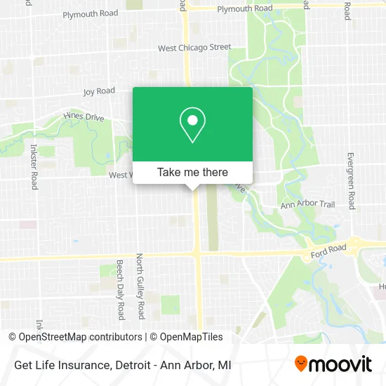 Get Life Insurance map