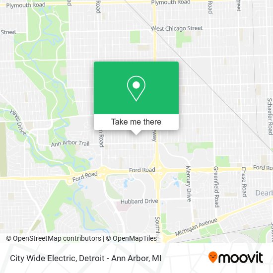 City Wide Electric map