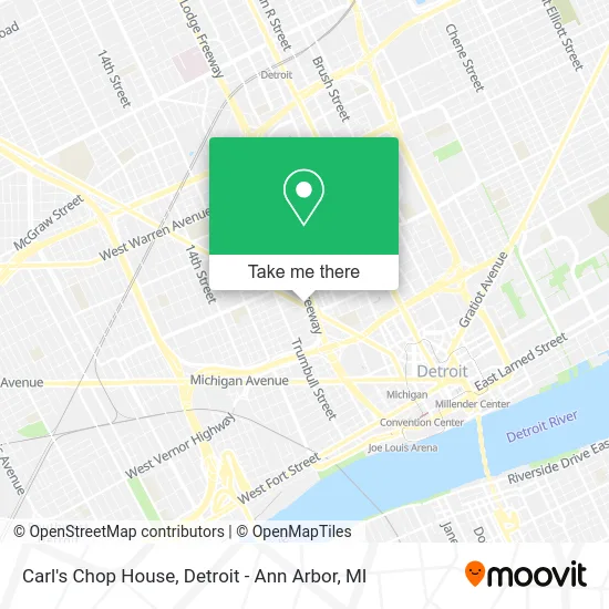 Carl's Chop House map