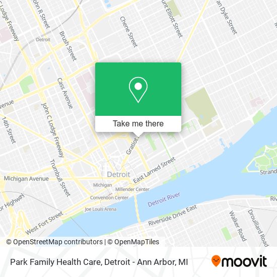 Park Family Health Care map