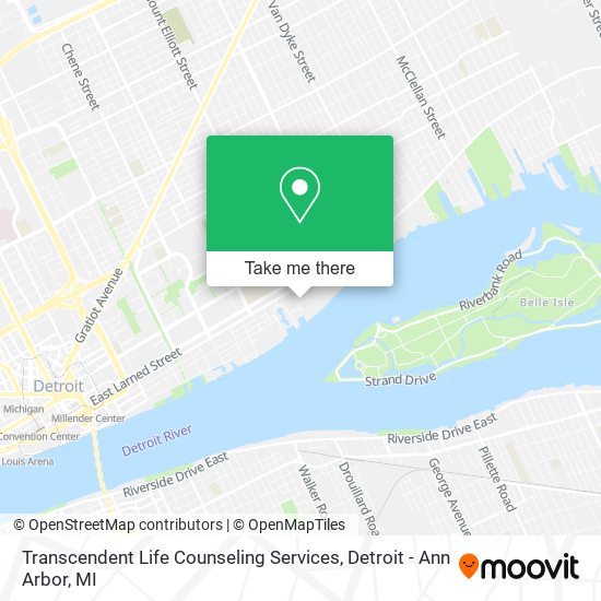 Transcendent Life Counseling Services map