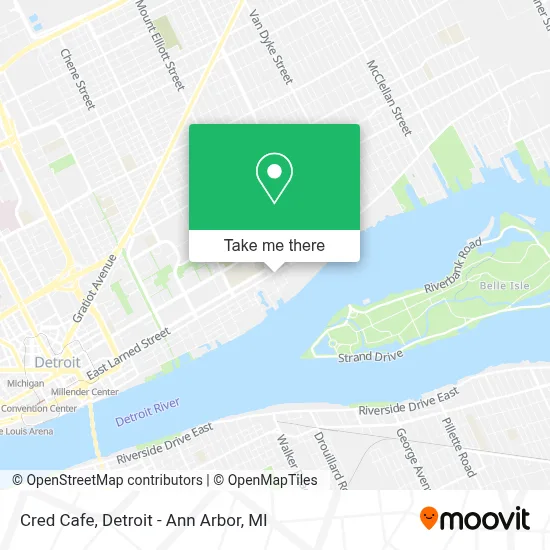 Cred Cafe map