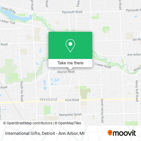 Mapa de International Gifts