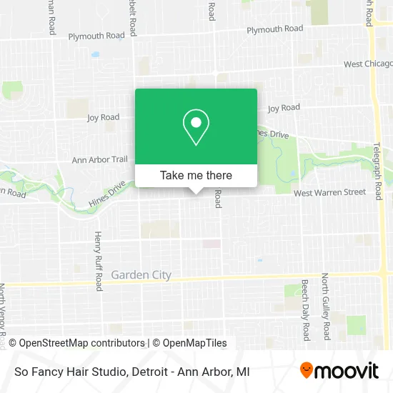 So Fancy Hair Studio map