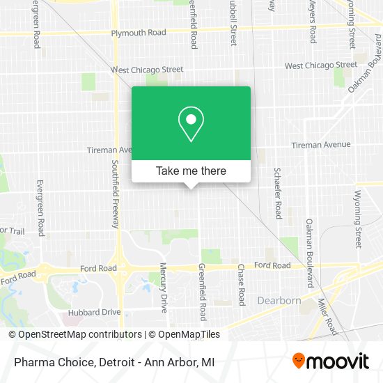 Mapa de Pharma Choice