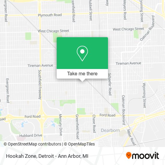 Hookah Zone map