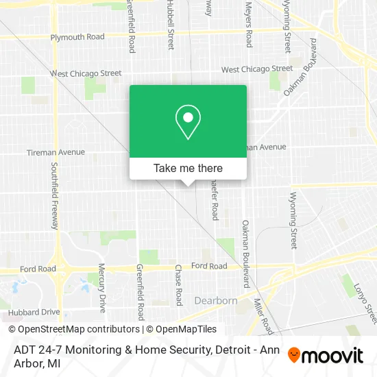 ADT 24-7 Monitoring & Home Security map