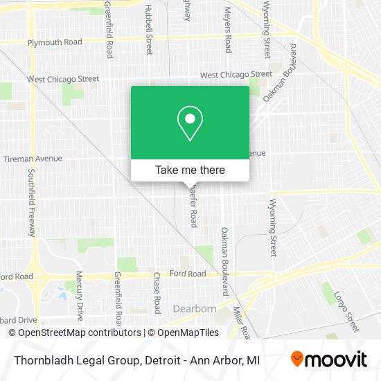 Mapa de Thornbladh Legal Group