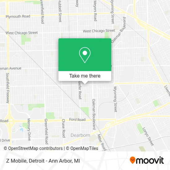 Z Mobile map